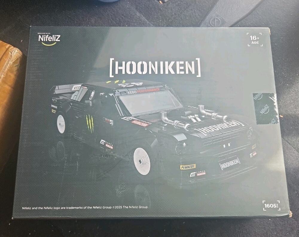 Nifeliz HOONIKEN Muscle Car Building Block Set NF10272A 1605pcs 2025 Model NEW!